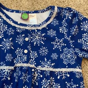 Girls Snowflake Nightgown